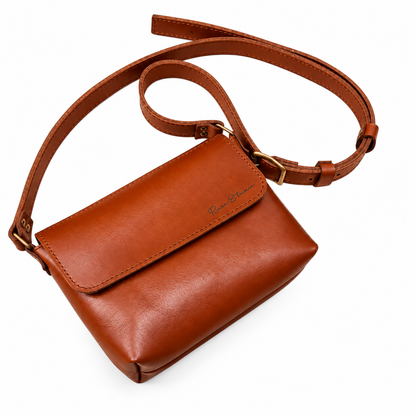 Slim Crossbody - Sienna Brown