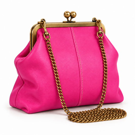 Inala Vintage Clasp-Fuchsia Rose (PINK)