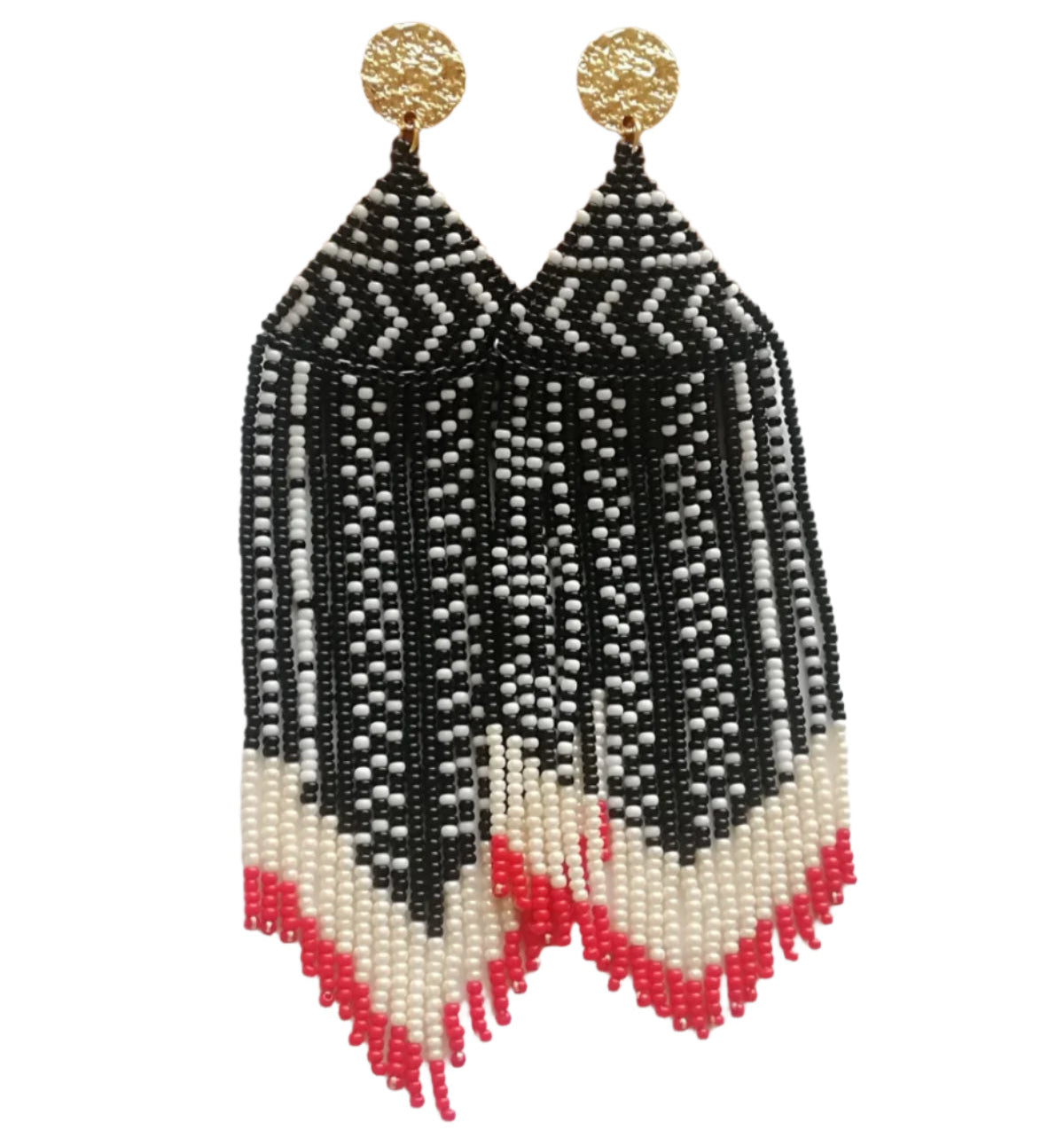 Tribal Queens Beaded Earrings