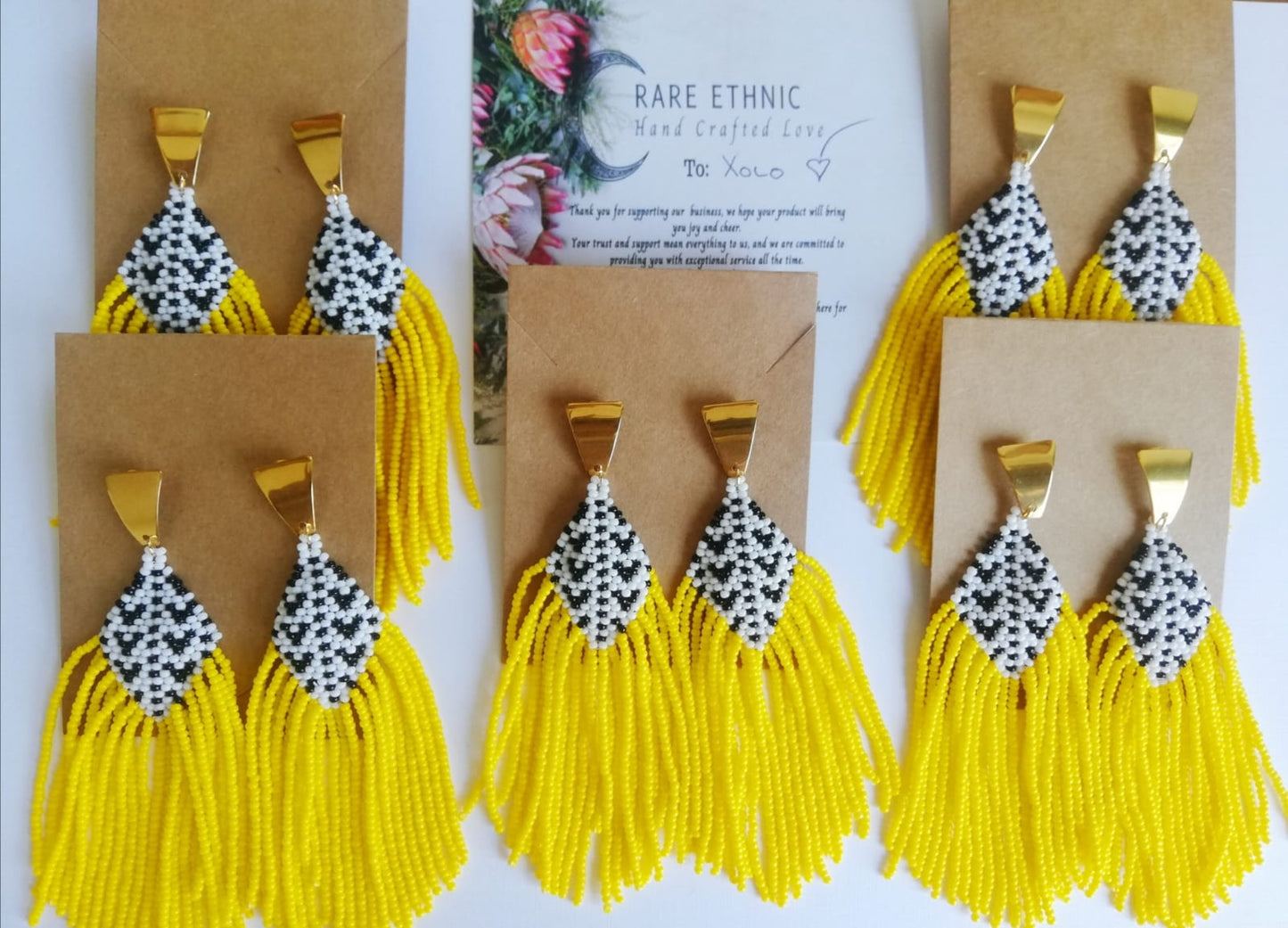 Imisebe Beaded Earings